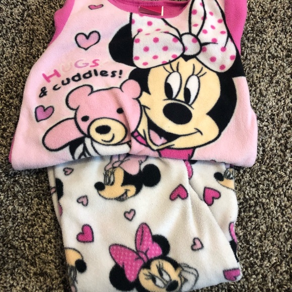 Minnie Mouse Fleece Pajamas - Picture 1 of 1